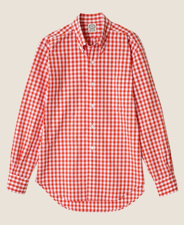 VINTAGE IVY BUTTON-DOWN SEERSUCKER CHECK
