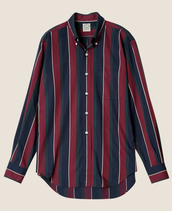 VINTAGE IVY REGIMENTAL STRIPE SHIRT