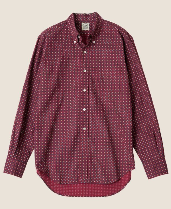 VINTAGE IVY CLASSIC FOULARD SHIRT
